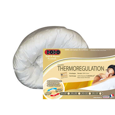 Couette 2 personnes 240 X 220 cm THERMO REGULEE pour 86€
