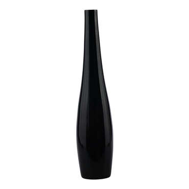 Vase soliflore H.34,8 cm Coloris Noir pour 4