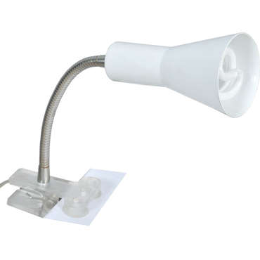 Lampe pince SPOTY CLIP coloris blanc pour 10