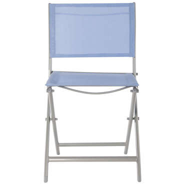 Chaise pliante ANKARA coloris bleu pour 47€