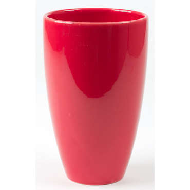 Vase 20 cm Coloris rouge pour 6