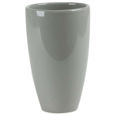 Vase 20 cm BOLA coloris gris pour 6