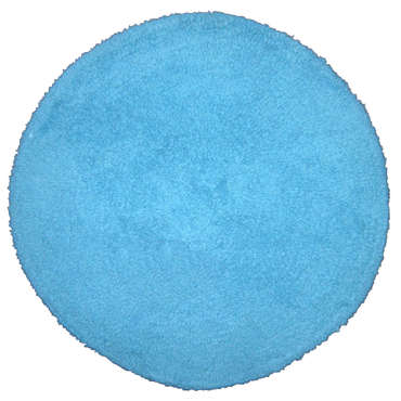 Tapis de bain D.60 cm ROUND coloris turquoise pour 7