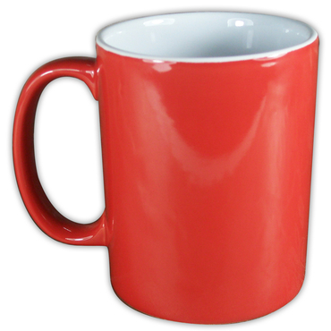 Mug 55 cl XXL coloris rouge pour 3