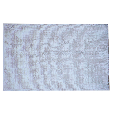 Tapis de bain 50X80 cm BUBBLE coloris blanc pour 10