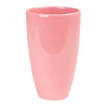 Vase 20 cm BOLA coloris rose pour 6