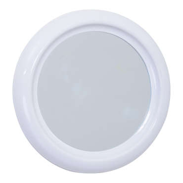 Miroir rond 30 cm Coloris blanc pour 3