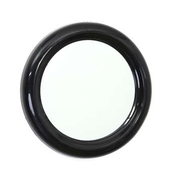 Miroir rond 30 cm Coloris noir pour 3